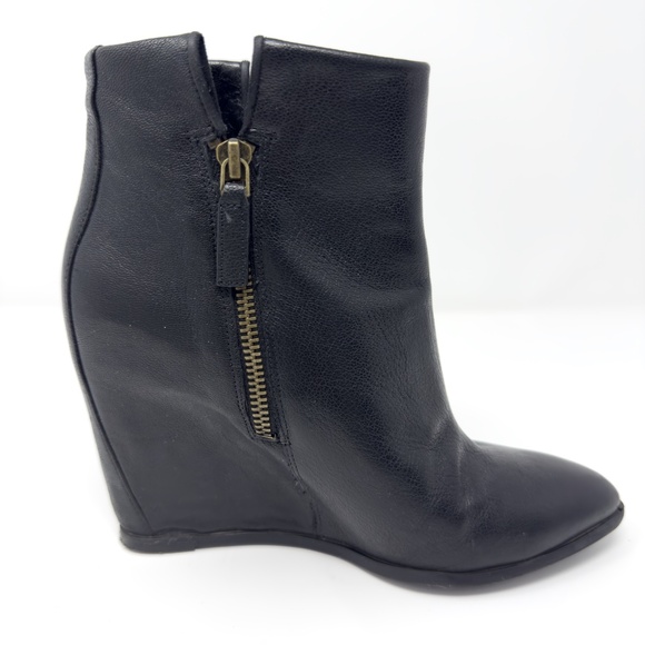 Nine West Riwoche Wedge Heel Ankle Boots - Picture 4 of 5
